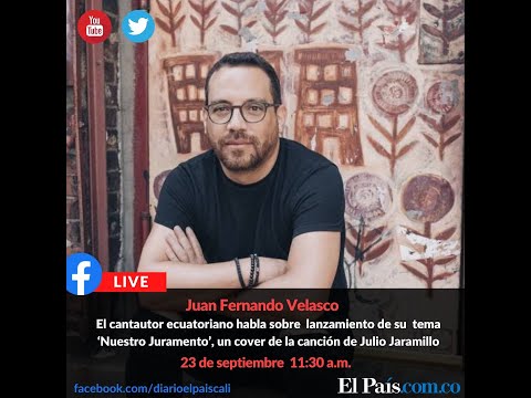 Juan Fernando Velasco, #EnVivo para El País