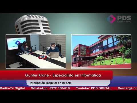 Entrevista - Gunter Krone - Especialista en Informática - Inscripción irregular en la ANR