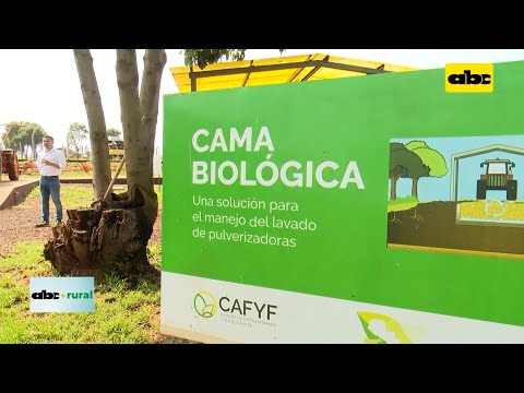Cama Biológica Indirecta para desechar restos de fitosanitarios