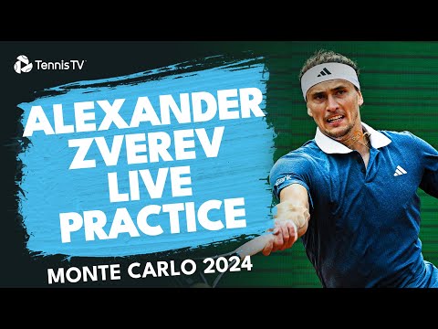 LIVE STREAM: Daniil Medvedev Practices Ahead Of His First Match Of Monte Carlo 2024