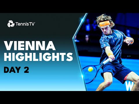 Tsitsipas Plays Thiem; Rublev, Dimitrov & Tiafoe In Action | Vienna 2023 Highlights Day 3