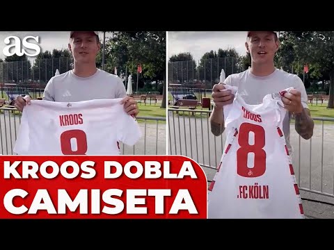 KROOS lo hace TODO BIEN: ASÍ DOBLA una CAMISETA en el AIRE