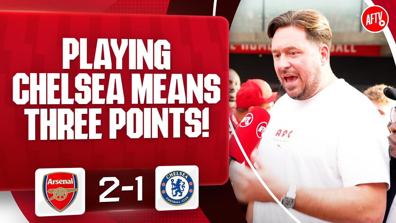 Playing Chelsea Means Three Points (Marty) | Arsenal 2-1 Chelsea