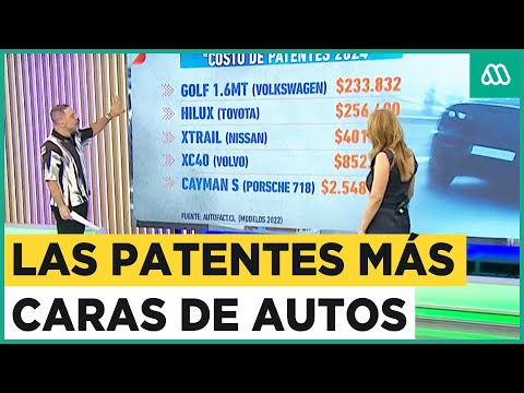 ¿Cuáles son las patentes de autos más caras el 2024?
