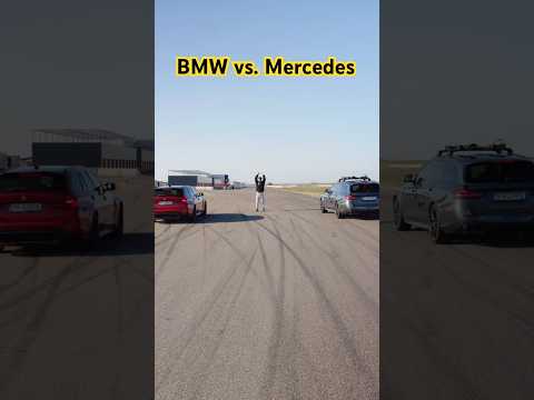 BMW M3 Touring vs. 740 HP Mercedes E63 Manhart: Performance Showdown!