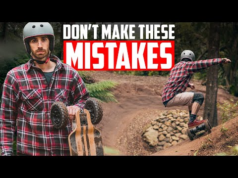 HOW TO RIDE MOUNTAIN BIKE TRAILS ON ELECTRIC SKATEBOARDS