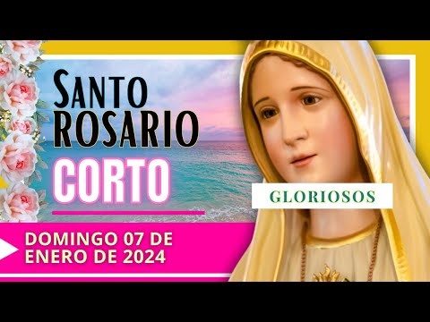 REZO DEL SANTO ROSARIO CORTO DE HOY -DOMINGO- MISTERIOS GLORIOSOS