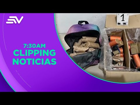 La policía decomisó 40 tacos de pentolita en el Suburbio de Guayaquil | Televistazo en la Comunidad
