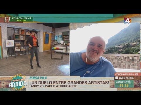 Vamo Arriba - Un duelo entre grandes artistas: Pablo Atchugarry vs. Andy en el Jenga Vila