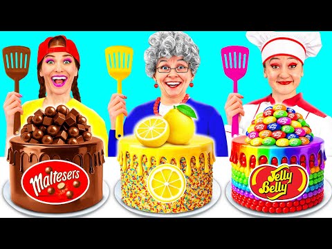 Reto De Cocina Yo vs Abuela | Recetas de Comida Deliciosa de PaRaRa Challenge