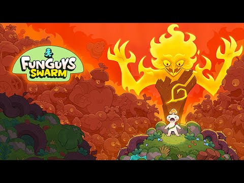 【新作】スキルを進化させた最強ビルドで大群を倒すローグライトサバイバーゲーム【Funguys Swarm】