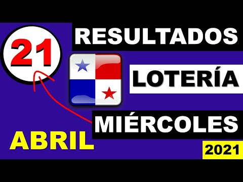 Resultados Sorteo Loteria Miercoles 21 de Abril 2021 Loteria Nacional de Panama Miercolito Que Jugo
