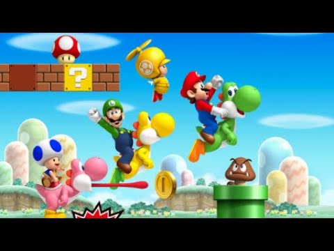 やられたら配信終了するNewスーパーマリオブラザーズWii #shorts  #縦型配信