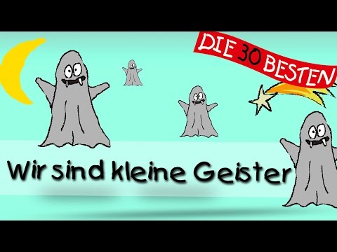 Wir sind kleine Geister - Die besten Herbstlieder || Halloween Lied