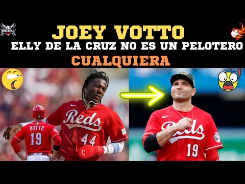 Asi Joey Votto comparó a Elly De La Cruz con la leyenda de los Yankees Mickey MantleMLB