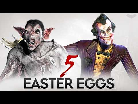 TOP 5 Batman Arkham Easter Eggs