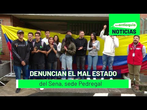 Denuncian el mal estado del Sena, sede Pedregal - Teleantioquia Noticias
