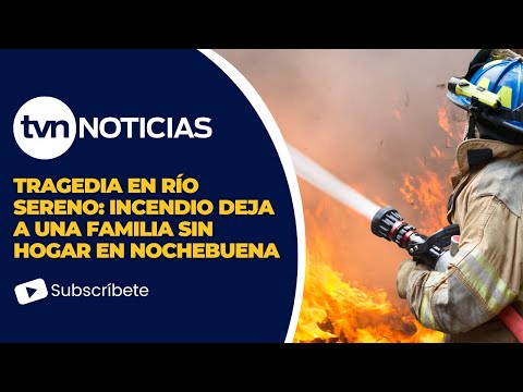 Familia pierde todo tras incendio que destruyó su casa en Río Sereno