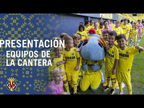 Presentación oficial de los equipos del Villarreal CF