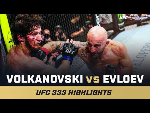 AND STILL 😤 | Alexander Volkanovski vs. Movsar Evloev | UFC 333 Mini Fight Highlights
