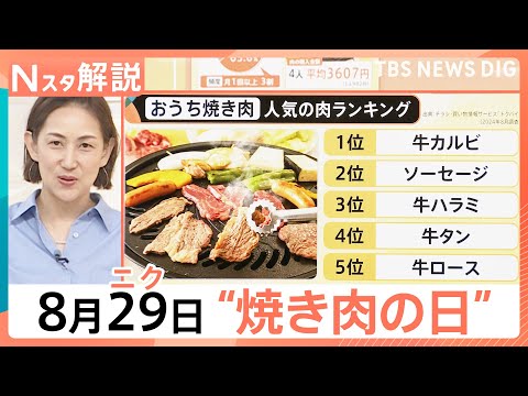 おうち焼き肉を楽しむコツと野菜のアレンジ方法【Nスタ解説】 サムネイル