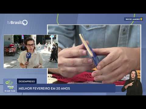 Índice de desemprego tem melhor fevereiro em 20 anos