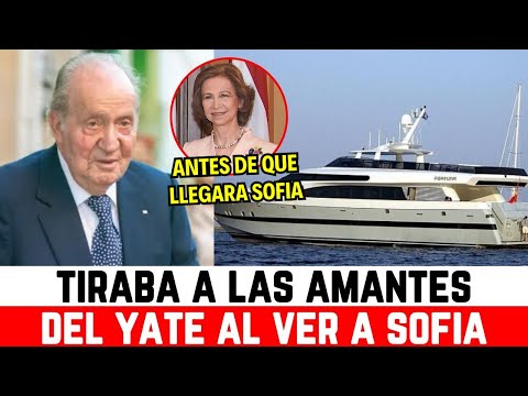 Juan Carlos  TIRABA a sus AMANTES por la BORDA del YATE y la GUARDIA CIVIL debía ACUDIR al RESCATE