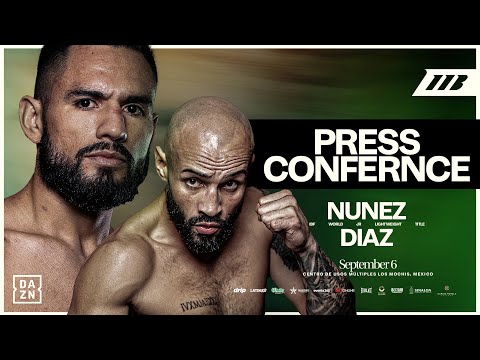 Eduardo ‘Sugar’ Nunez Vs Christopher ‘Pitufo’ Diaz Final Press Conference