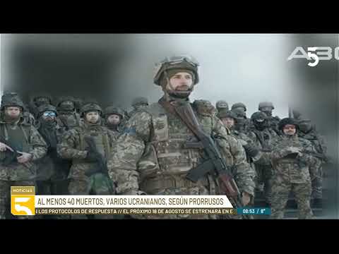 Separatistas prorrusos acusaron a Ucrania de bombardear una cárcel en Donetsk provocando 40 muertos