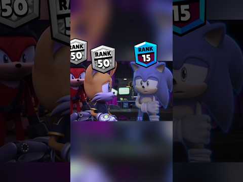 Brawl Stars Sonic Rank UP #brawlstars #shorts