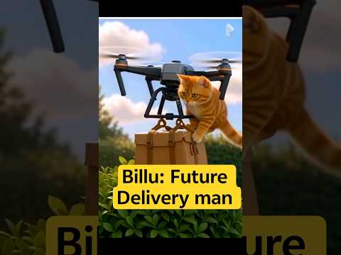 Cat on a Drone: Next-Level Parcel Delivery!"| বিড়াল যখন পোস্টম্যান। (part-01)