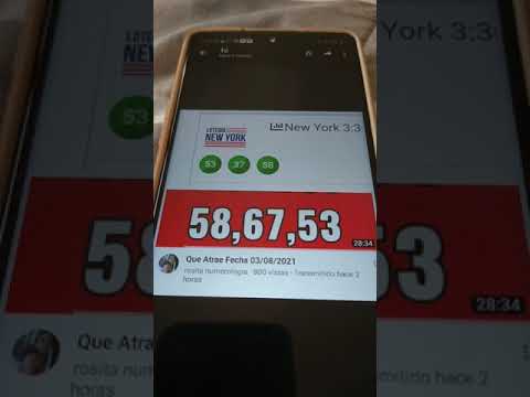 palé en La lotería Newyork 5358 felicidades a todos