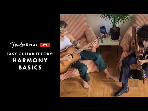 Easy Guitar Theory: Harmony Basics | Fender Play LIVE | Fender