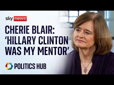 International Women's Day: Cherie Blair talks mentors, business and technology | Politics Hub