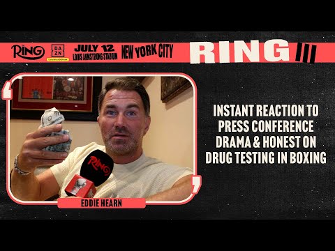 Eddie Hearn REACTS To Edgar Berlanga & Oscar De La Hoya Beef, HONEST On Drug Testing In Boxing