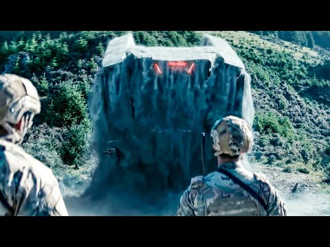 Army Rangers Encounter Giant Mech - WAR MACHINE Movie Clip (2026) Alan Ritchson