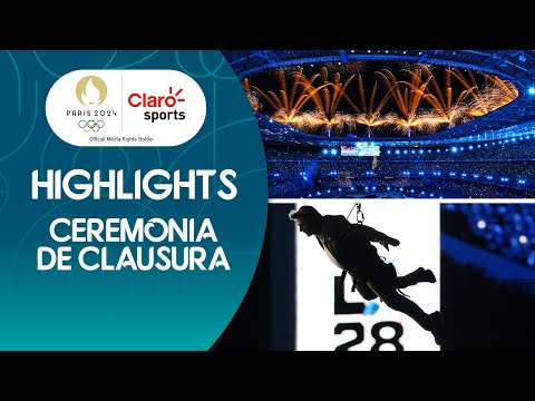 Highlights de la Ceremonia de Clausura de los Juegos Oli?mpicos #Paris2024