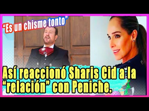 “Es un chisme tonto”, así reaccionó Sharis Cid a la “relación” con Arturo Peniche.