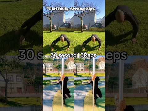 "The 'Lazy Girl' Routine for a Flat Belly & Sculpted Hips (No Jumping!)"🤫