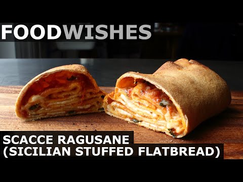 Scacce (Stuffed Sicilian Flatbread) - Food Wishes