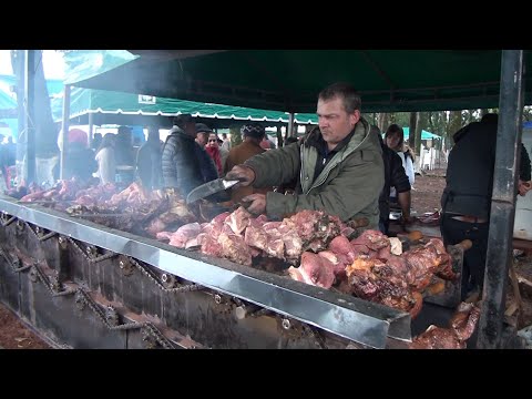 Exitosa gran comilona por la salud en Nueva Alborada