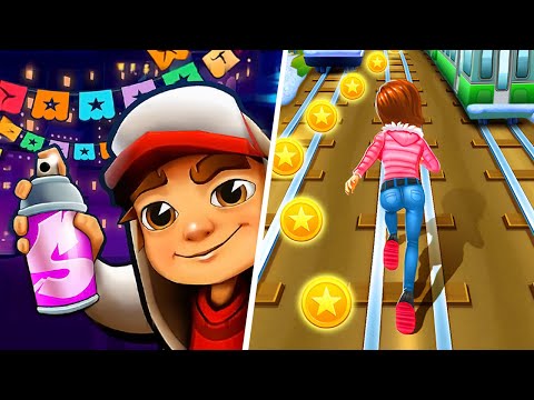 Subway Surfers VS Subway Princess Runner, Subway Surfers New Update Mexico Halloween, Subway Surf