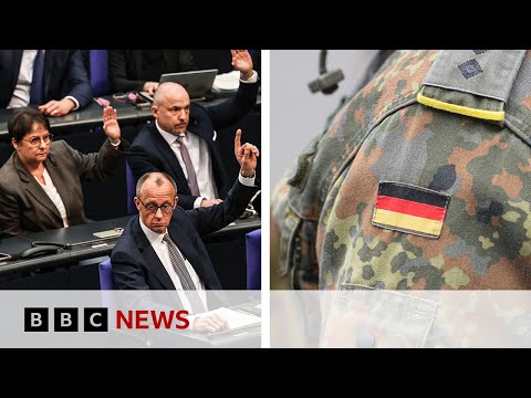 Germany votes for historic boost to defence spending | BBC News