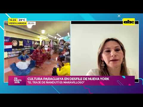 Cultura paraguaya en desfile de Nueva York