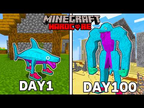 トララレロトラララに変身して100日生き残れるか【 マイクラ / マインクラフト 】
