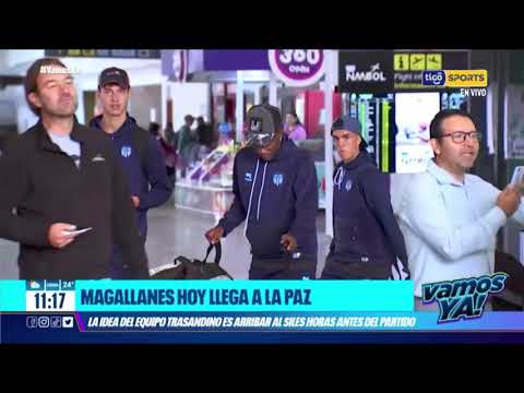 Magallanes hoy llega a La Paz. La idea del equipo trasandino es arribar al Siles horas antes