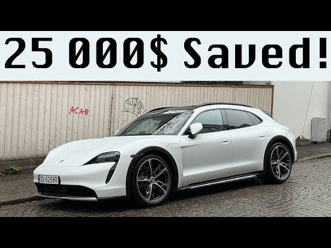 How I Saved 25000$ on My New Porsche Taycan Cross Turismo! (Channel Update)