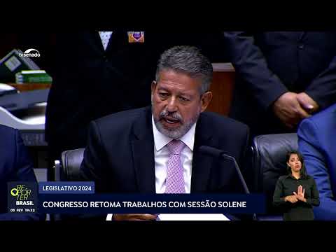 Legislativo 2024: Congresso retoma trabalhos com sessão solene