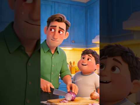Onion's Revenge🧅 #cartoon #woodart #funny #animation #comedy #woodworking #shorts