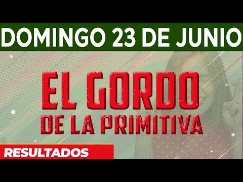 Resultado del sorteo El Gordo de la Primitiva del Domingo 23 de Junio del 2024.